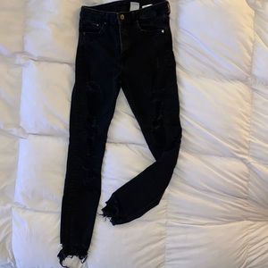 Forever 21 distressed jeans